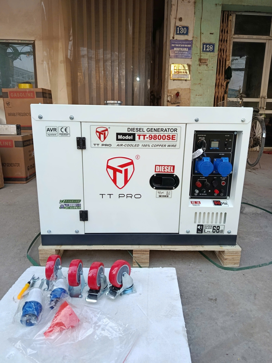 Máy Phát Điện Chạy dầu TT9800SE 8KW  Chống Ồn