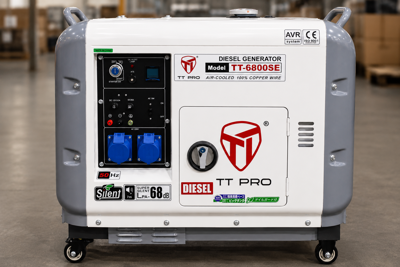 Máy Phát Điện TT-6800SE  Chống Ồn 6KW